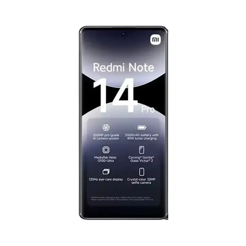 مشخصات گوشی موبایل شیائومی مدل Redmi Note 14 Pro با ظرفیت 512GB و رم 12GB